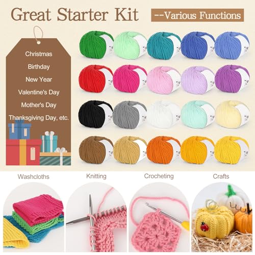 Katech KATECHNA100103 20 Skeins Cotton Yarn thumb #5