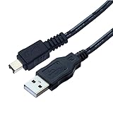 Camulti 1.2m USB Power Adapter Supply Cable Cord for Camera, Replacement of Canon CA-110, Compatible with Canon VIXIA HF M50 M52 M500 R20 LEGRIA HF R206 R26 R200 Camcorders etc