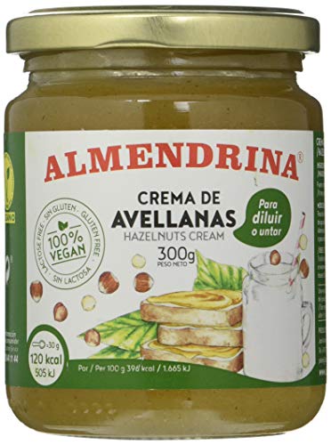 Klam Almendrina Crema De Avellanas 400 Gr Bote De Cristal 400 Gramos - 300 g