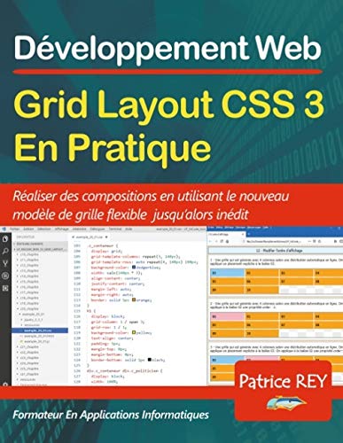 Télécharger Grid Layout CSS 3 en pratique : Avec Visual Studio Code Livre eBook France