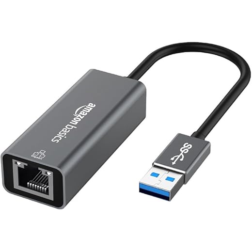 Amazon Basics USB to Ethernet Adapter