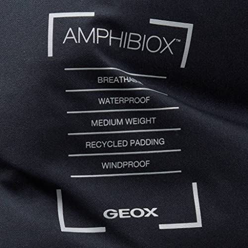 Geox M CLINTFORD PARKA Uomo Giacca Blu (Night