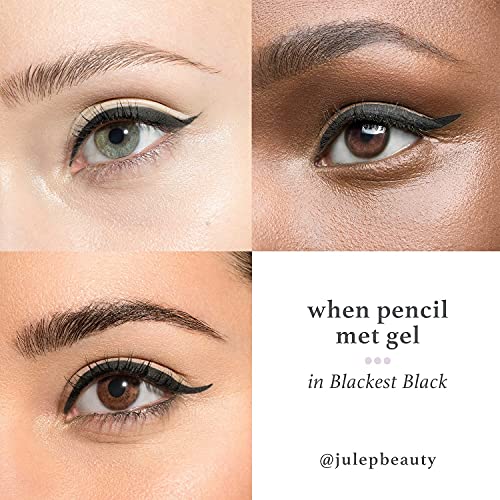 Julep Bronze Shimmer Eyeshadow Stick X Blackest Black When Pencil Met Gel Eyeliner Duo #TOP6
