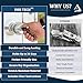 Carbon Fiber Compact Key Holder, Premium Smart Key Organizer Keychain (4-20 Slots), Heavy Duty Minimalist Multikey Folding Pocket Keyholder, Durable Locking Mechanism, Slick Slim Quiet Profile