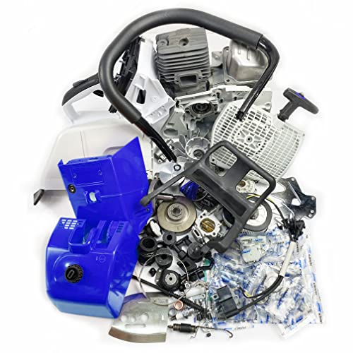 Farmertec Complete Aftermarket Repair Parts Kit Compatible with Stihl MS880 088 Chainsaw Engine Motor Crankcase Crankshaft Carburetor Fuel Tank Cylinder Piston Muffler