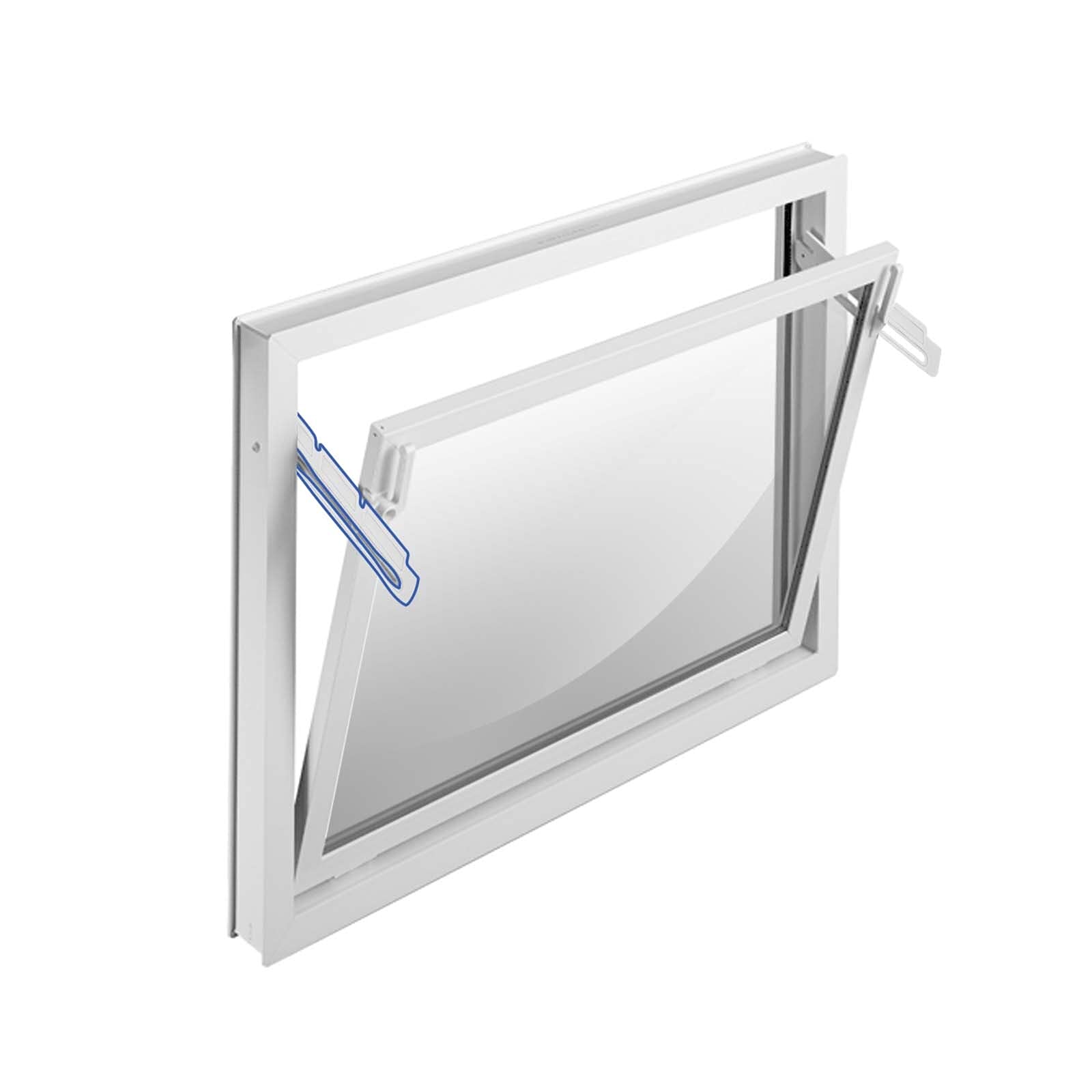 Vasistas Forbice Per Finestra MINUTEX 595 Mm.200x187 Guida Anta Ribalt – Ferramenta Frisardi - Foto 6