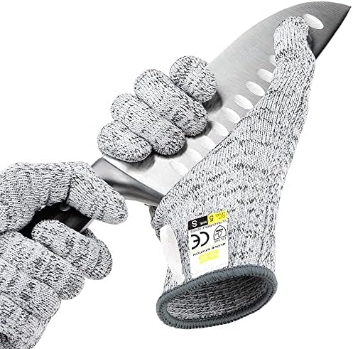 Glove Station Ultra Durable Series Cut Resistant Gloves - Cutting Gloves for Chefs, BBQ and Cooking - Level 5 Protection