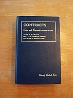 Cases and comment on contracts (University casebook series) 0882770470 Book Cover