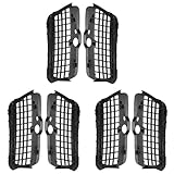 Langlebig, gegen verblassen Wlauqueta 3 Paar Auto Front Stoß Stange Untere Gitter Seite Für- /Golf Mk3 1993-1998 1H685366601C