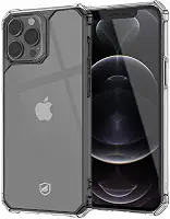 Gshield Capa Case Capinha Clear Proof Anti-impacto com Quinas Reforçadas (Transparente, iPhone 12 Pro Max)