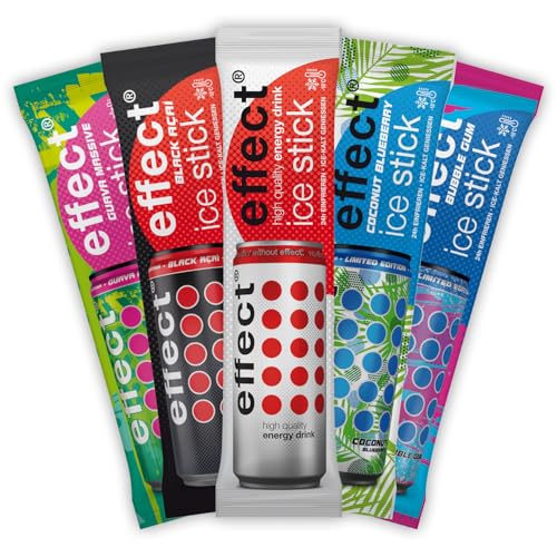 effect® ice sticks - 10er Pack - 10x Wassereis in 5 effect-Energy Geschmacksrichtungen - Perfekt für heiße Sommertage