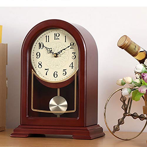 Reloj de escritorio que soluciona paredes vacías dando vida con madera 6