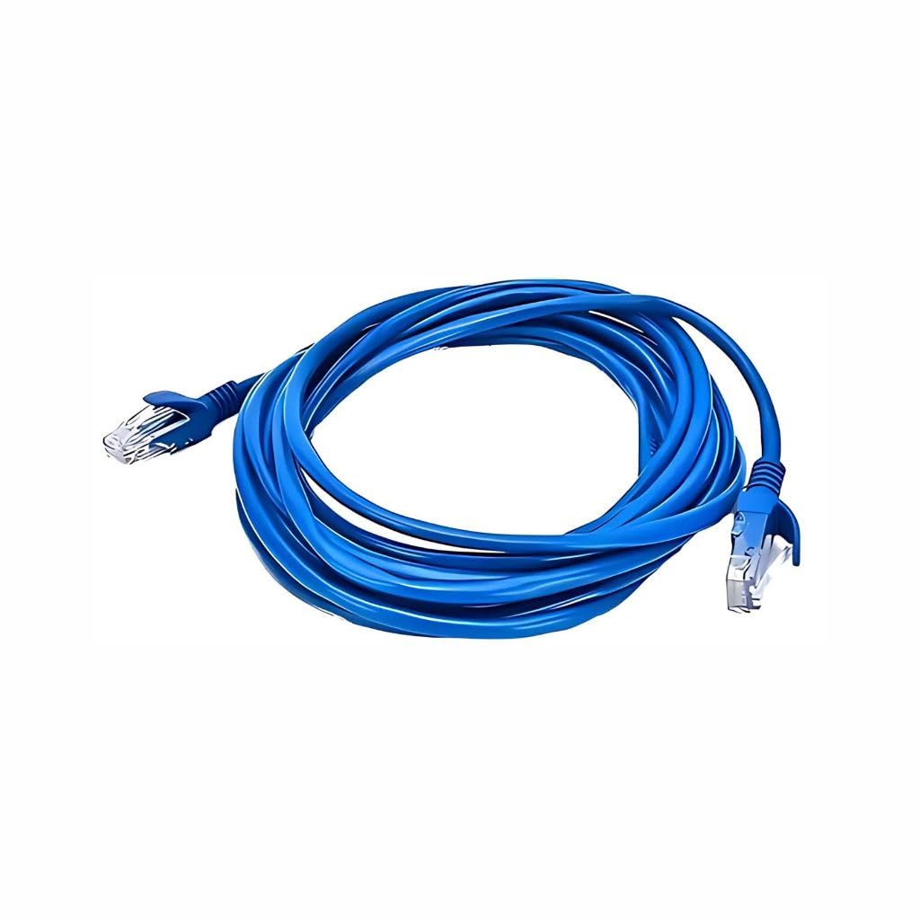 Cabo de rede 20 metros RJ45 Montado azul Cat5e (10 M)
