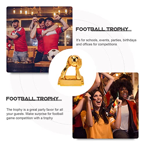 INOOMP 1 peça troféu de futebol, troféu de futebol troféu da copa do mundo troféu de futebol troféu
