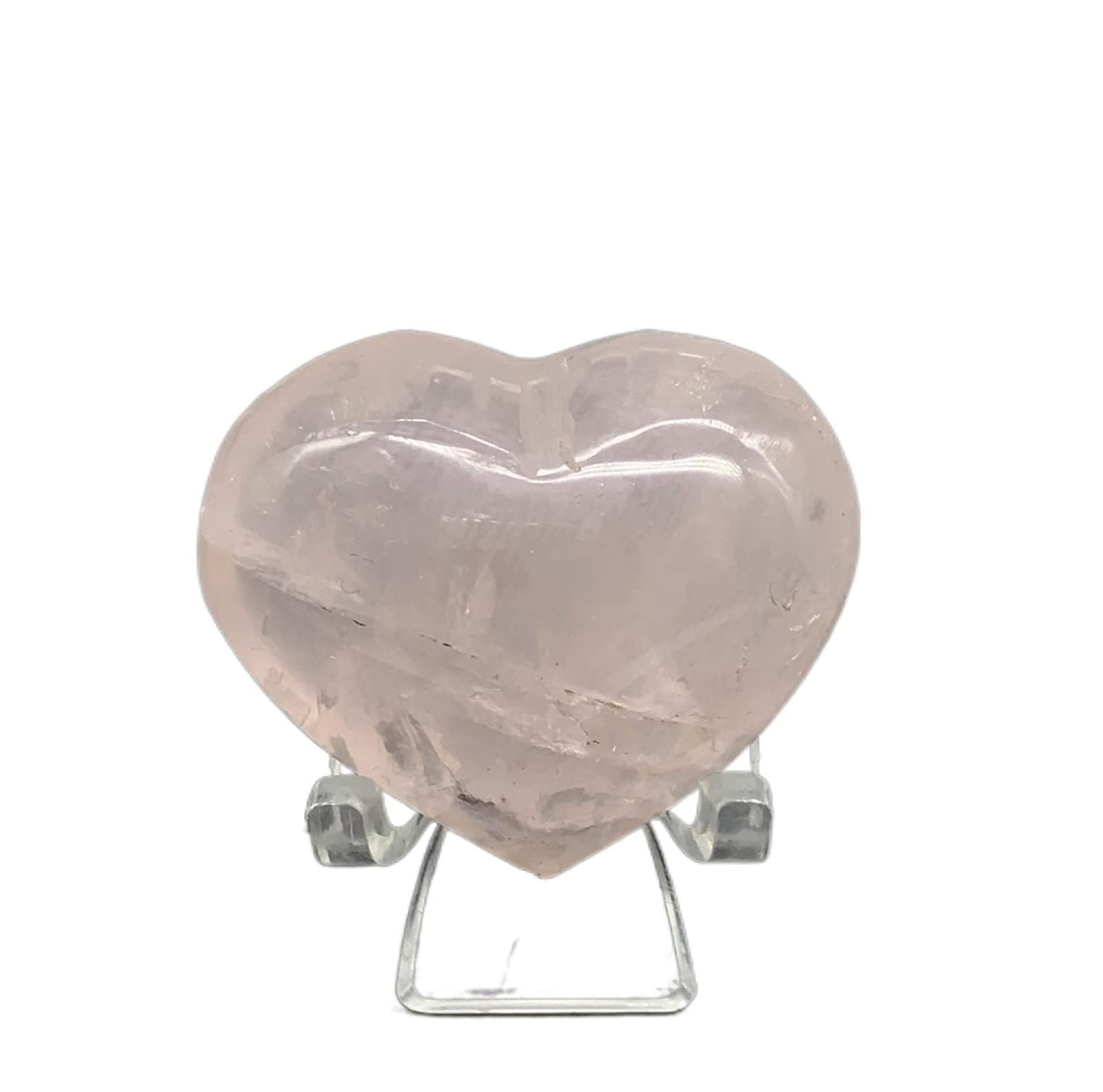 Cuarzo Rosa Corazón de 43g para Cultivar el Amor y la Calma