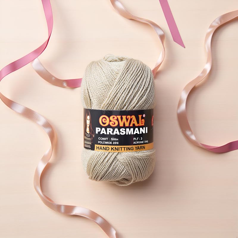 Image of M.G ENTERPRISE Parasmani Light SkinWool Yarn 100 Soft Craft Yarn for Crochet, Knitting & Hobby Craft
