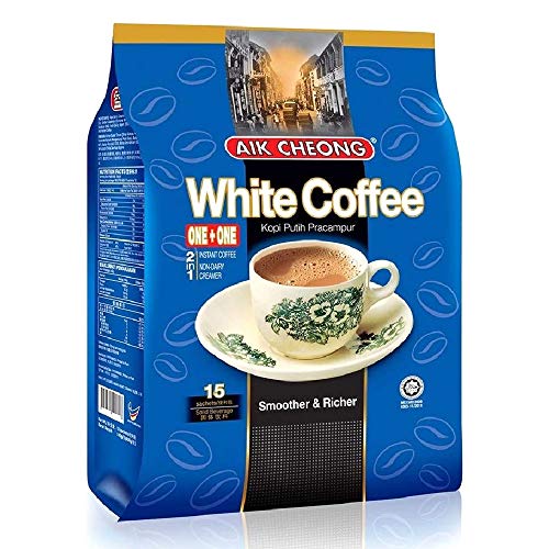 Aik Cheong 2 in 1 White Coffee Tarik (30g x 15 sachets)