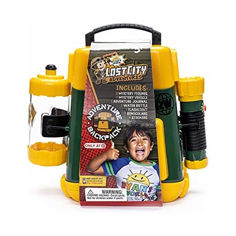 RYAN'S WORLD 919640.002 Lost City Adventure Backpack, Multi, 20.3 x 30.5 x 27.9 Centimeters Cover