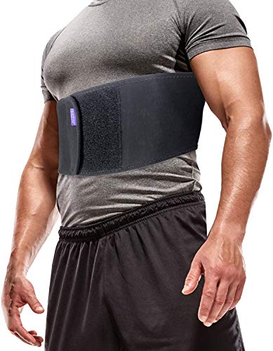 Everyday Medical Broken Rib Brace for Men and Women - Bamboo Charcoal Rib Support Compression Brace - accelerates The Healing of Cracked, Dislocated, Fractured and Post-Surgery Ribs - Plus Size/XXL