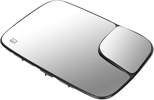Miniatura 3 de 5086218AA Lente de cristal para espejo lateral derecho del pasajero estilo OE con calefacción compatible con Dodge Ram Truck 1500 2500 3500 02-05
