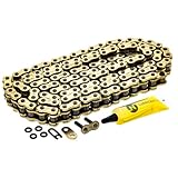NICHE Gold 428 X-Ring Chain 130 Links with Connecting Master Link