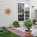 VEWOGARDEN Metal Sun Wall Decor 30