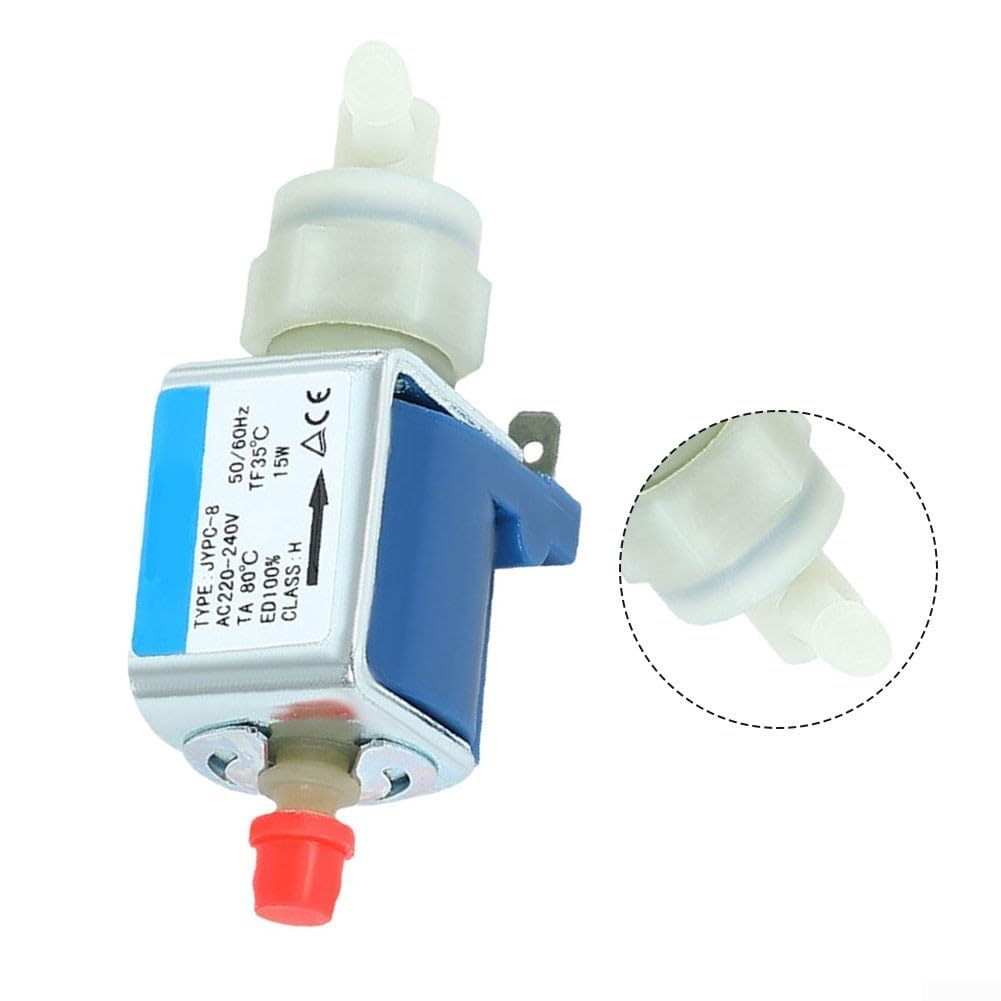 Bomba electromagnética JYPC-8 para vapor para máquinas de café y dispositivos domésticos que ofrece un funcionamiento silencioso y una presión de agua confiable