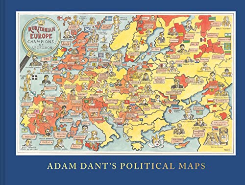Adam Dant's Political Maps livre cartonné en édition anglaise pour collectionneurs - 2