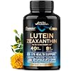 Eye Vitamins - Lutein and Zeaxanthin Supplements - AREDS2 Based Supplement for Seniors & Adults - Eye Health & Vision Support - Saffron, Zinc, Vitamins, Copper, Super Greens - Lab Tested - 60 Capsules