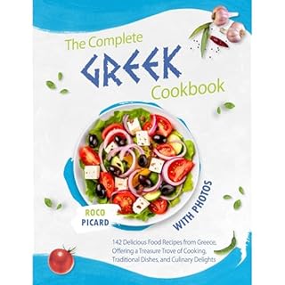The Complete Greek CookBook with Photos Audiolibro Por Roco Picard arte de portada