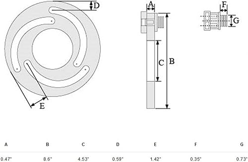 Miniatura 3 de PreAsion 8 pulgadas tres mandíbula Chuck anillo de ajuste de tamaño hidráulico tres mandíbula Chuck Claw Trimmer para CNC Chuck en mecanizado de
