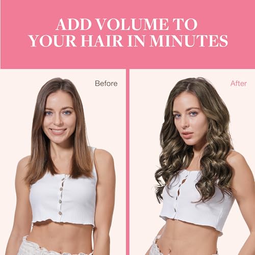 Image of GOO GOO Seamless Clip in Hair Extensions Real Human Hair Remy Extensions