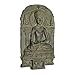 Design Toscano Earth Witness Buddha Wall Sculpture, Gothic Stone