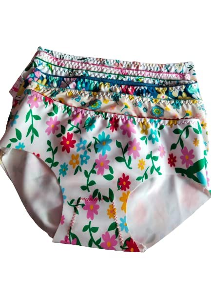 INNERSTYLE Women's Mid Rise Smooth Stretchable Seamless Hipster Panty Brief for Daily Uses