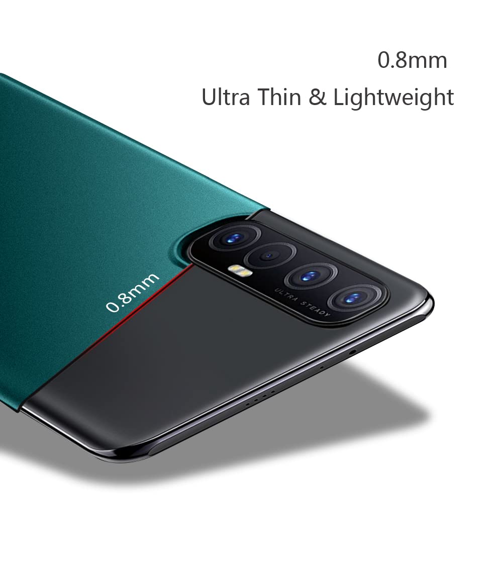 Bastmei Handyhülle Für Oppo Find X3 Neo 5G – Ultradünn, Matt, Kratzfest In Blau