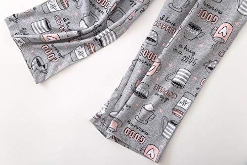 PNAEONG Women's Capri Pajama Pants Lounge Causal Bottoms Fun Print Sleep Pants - Image 9
