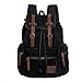 Produktbild Canvas Rucksack, P.KU.VDSL-AUGUR REIHE Vintage Schulrucksack Daypack Retro Backpack Wanderrucksack Reisetasche Laptoprucksack Umhängetasche mit der großen Kapazität für Herren Damen Outdoor Sports