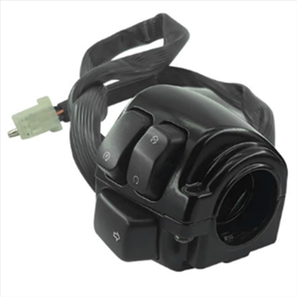 Control Switch 25mm Handlebar Horn Turn Light Button Compatible with Sportster 883 1200 XL XR V Rod Touring Softail