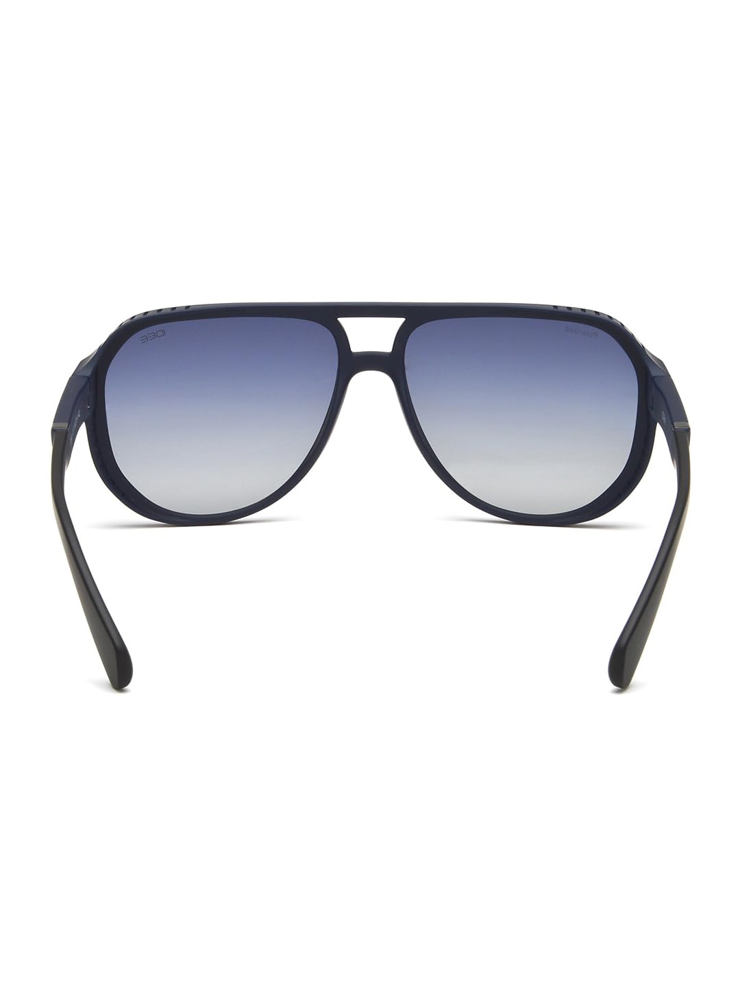 IDEE Gafas de sol 100% protección UV degradado de borde completo piloto hombre marco policarbonato
