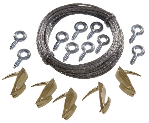 Image of Hillman Cobra Medium Wall Biter Picture Hanging Kit 45 lb 15 Piece 122396