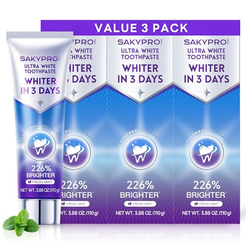SAKYPRORAL Purple Whitening, 3 Pack