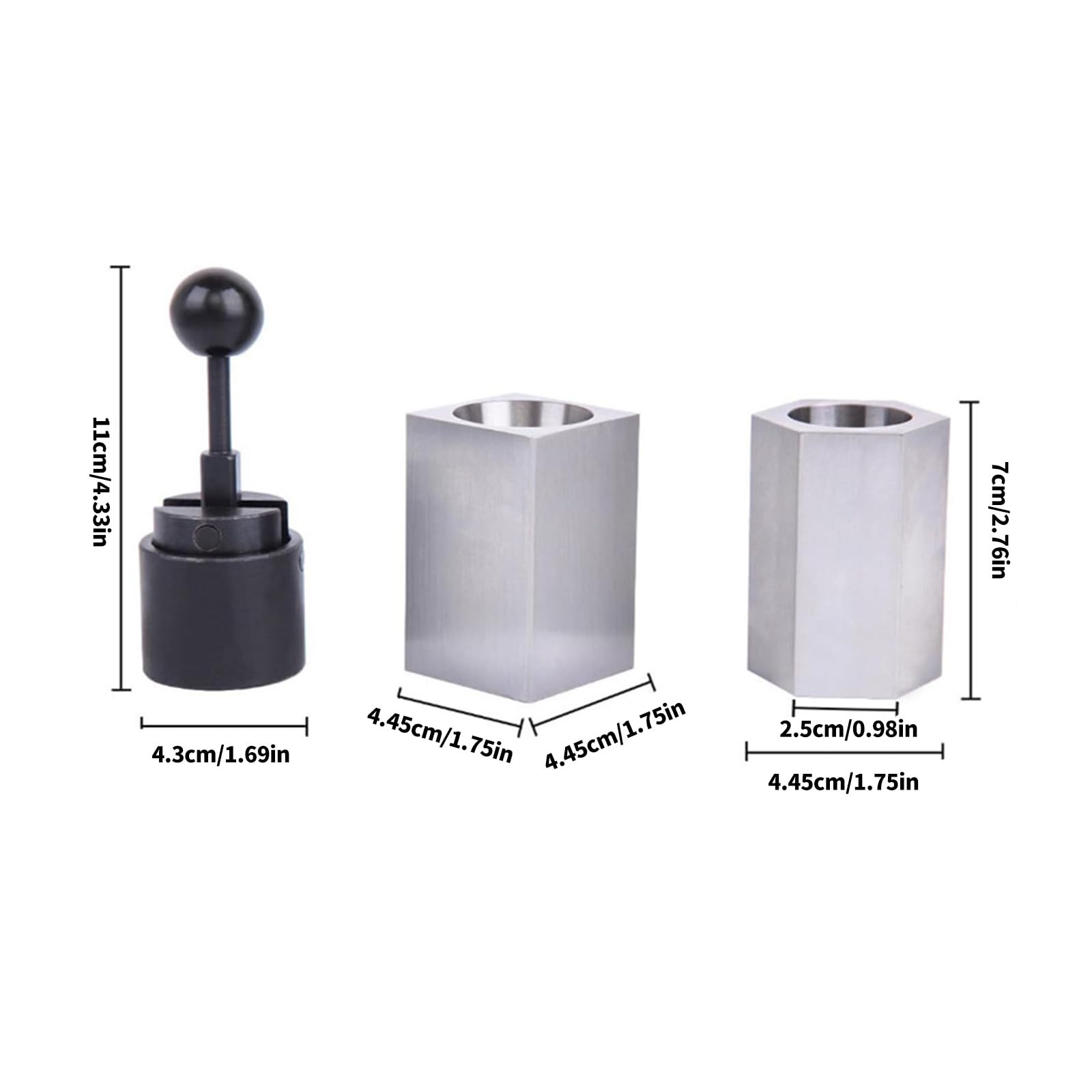 Accesorio de bloque cuadrado hexagonal 5C preciso con extensión para montaje rápido de pinza de mecanizado