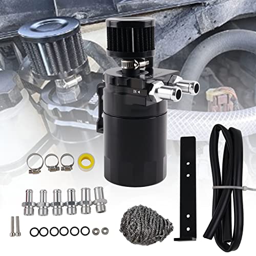 Réservoir d'huile 300ml avec filtre pour préserver le moteur noir
