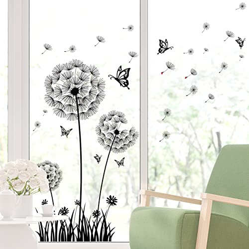 Vinilos Decorativos BASHOM BS-105 mariposas y diente de león miniatura 2