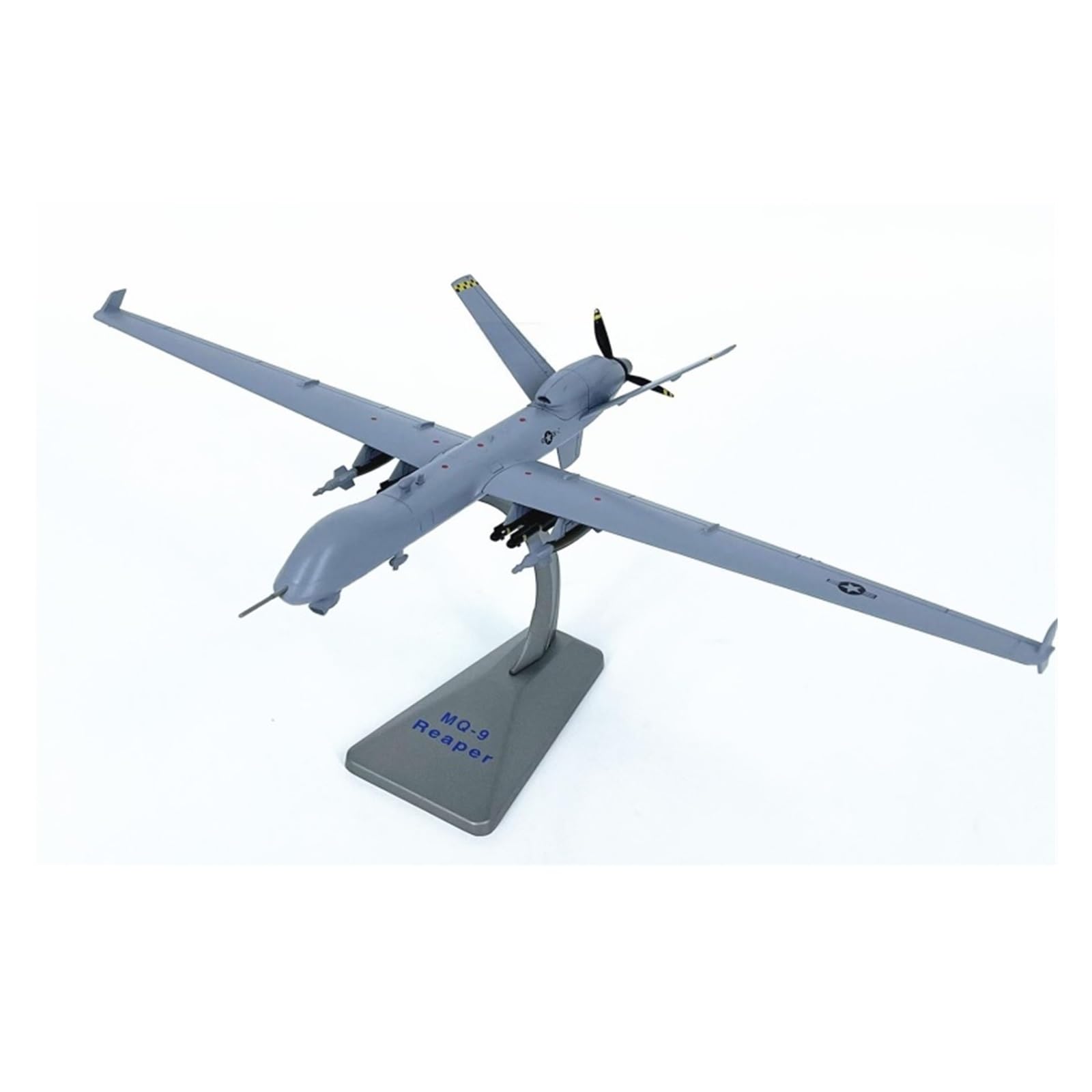 1:72 per mq-9 Reaper Ricognizione E Attacco Drone Modello di Aereo Statico Metallo Modello Realistico Kit di Costruzione di Modello