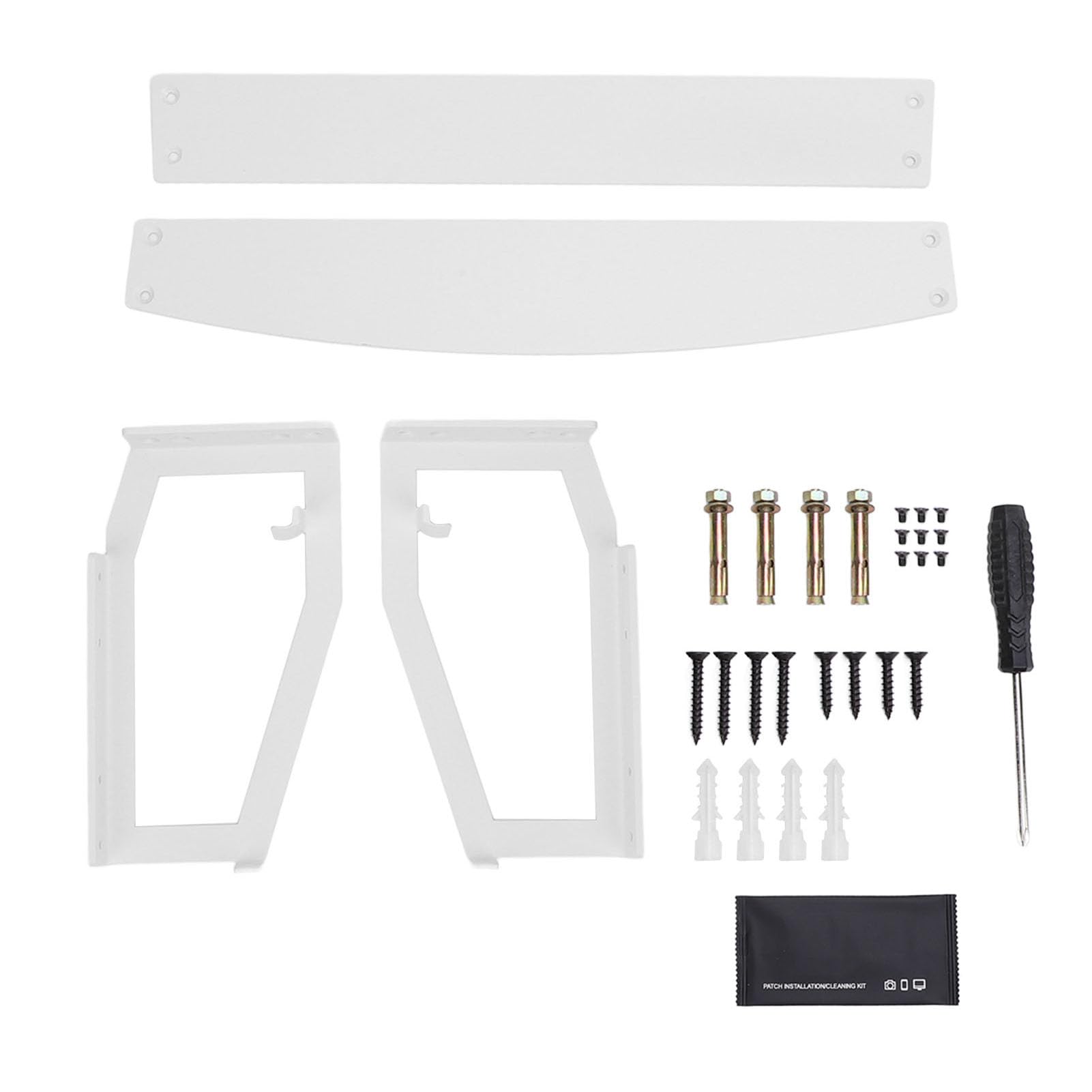 Socobeta Staffa per Montaggio a Parete per Altoparlanti in Acciaio Inossidabile Design e Stabile per il Kit di Installazione Five da 4 Pezzi (#2)