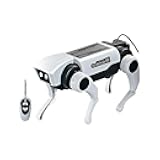 AI Robot Dog | Solar Powered Interactive Smart Pet Toy | STEM Learning Educational | Programmable Robotic Puppy with Sound Light Movement | for Boys Girls Adults Birthday Gift Parties