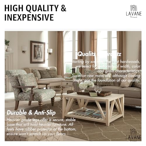 La Vane 9.5 inch / 22cm Wooden Furniture Legs - Image 4