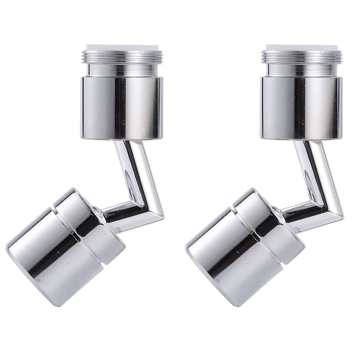 GEEO 720 Degree Rotating Faucet Aerator Splash Filter Faucet Large Flow Water Flow Bathroom Water Saving Faucet Swivel Filter Faucet Splash Prevention Filter Universal Faucet Aerator Mesh Filter (Pack of 2) (B0BBMPPK2G) Amazon Price History, Amazon Price Tracker