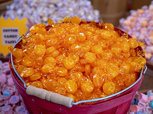 Butterscotch Hard Candy - 4 Pounds - Individually Wrapped Butter Scotch Candies - Yellow Candy - Butterscotch Discs Buttons - Bulk Candy #TOP4